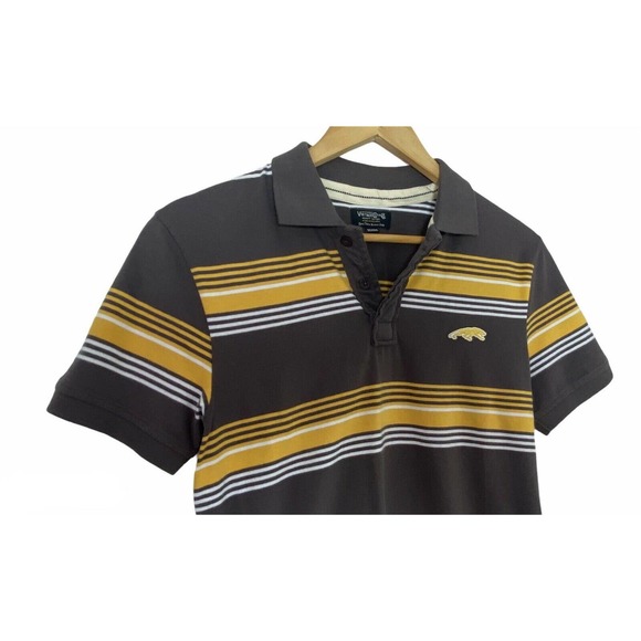 Jack & Jones Vintage Striped Rugby Polo Shirt XS - Picture 2 of 7